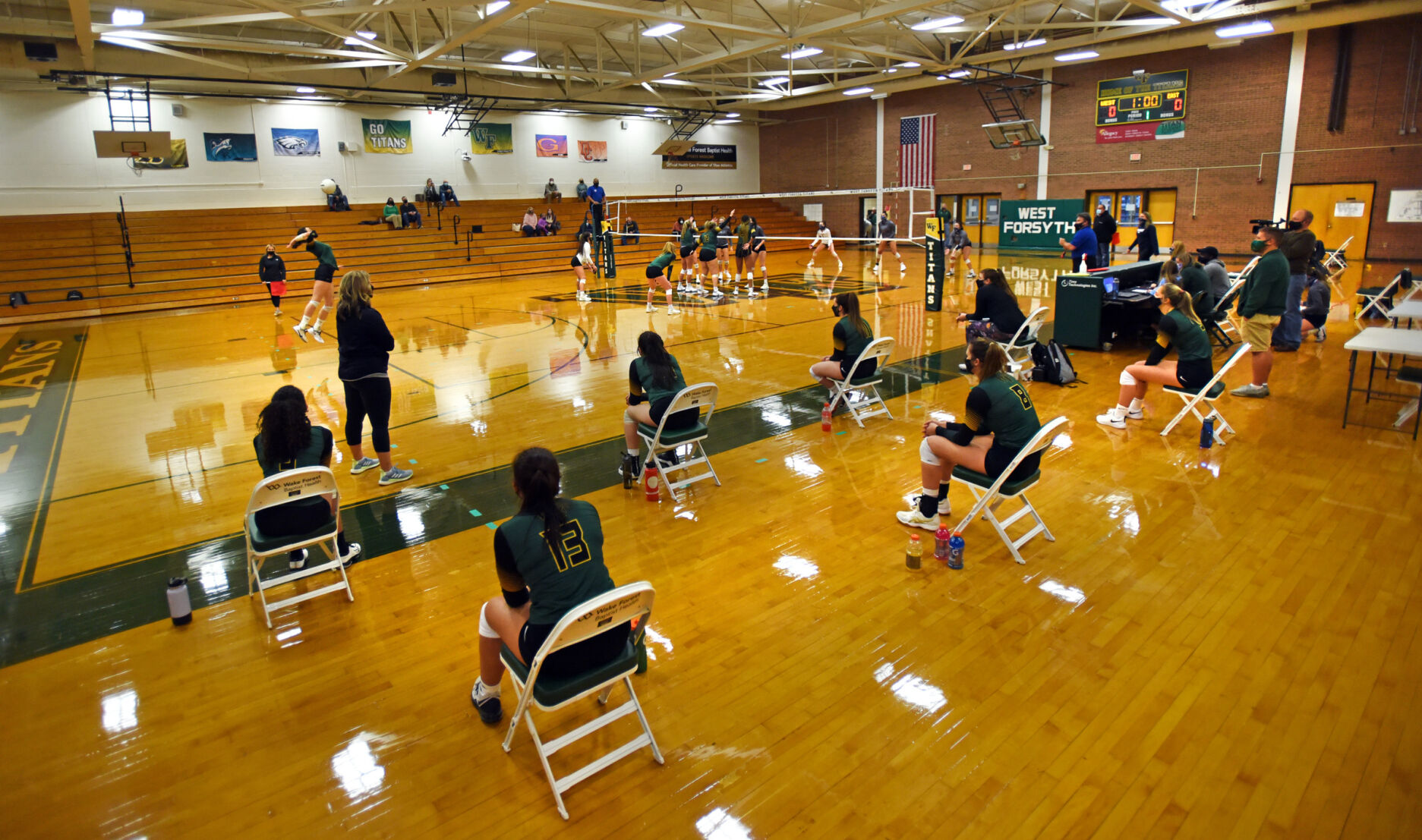 East Forsyth West Forsyth volleyball